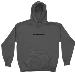 AW Ebroidered Hoodie – Charcoa<ActiveWake Online
