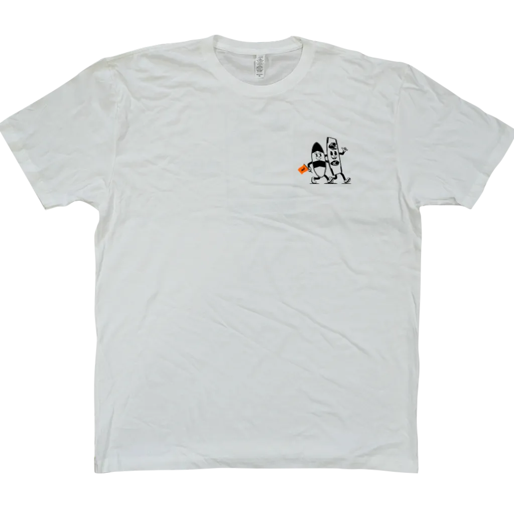 AW Friend T-hirt - White<ActiveWake Best
