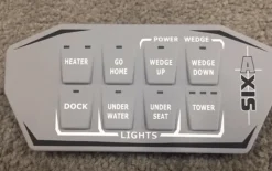 2x4 Keypad Outboard, Power Wedge, '18-'21 (6174058)<Axis