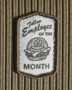 Foow Epoyee of the onth en' Jacket - Back/Khaki<Follow Wake Online
