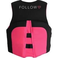 Foow ogo Woen' CGA ife Vet - Pink<Follow Wake Online
