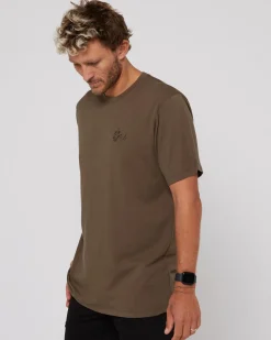 Foow how U Tee - Taupe<Follow Wake