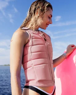 Foow Tota Woen Ipact Vet - Pink<Follow Wake Best