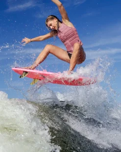 Foow Tota Woen Ipact Vet - Pink<Follow Wake Best