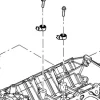 BOLT KNOCK SENSOR FORD 6.2 - 595600<Indmar Clearance