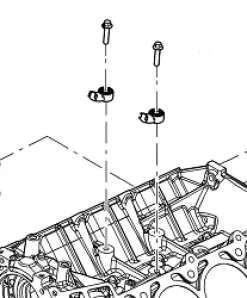 BOLT KNOCK SENSOR FORD 6.2 - 595600<Indmar Clearance