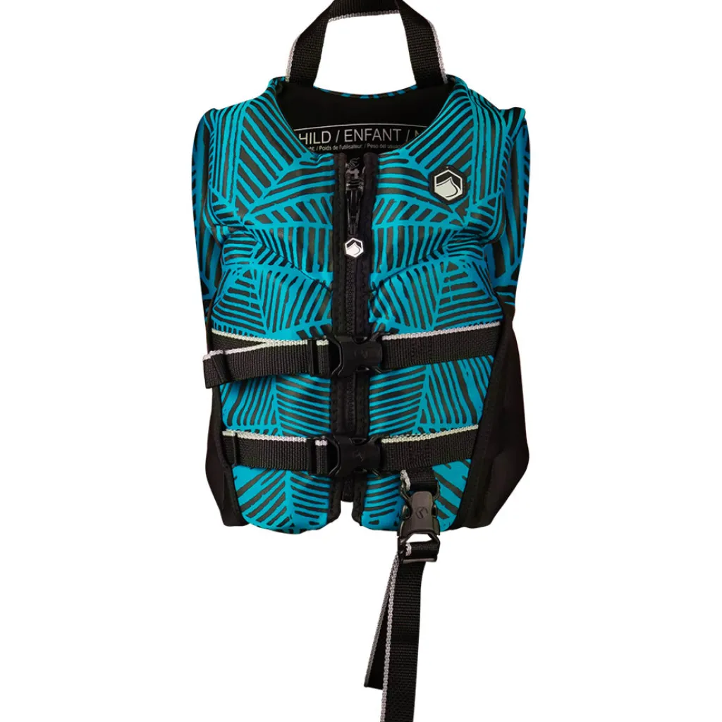 Fury Kids CGA Life Vest - Blue/Black(33 - 55 LBS)<Liquid Force Online