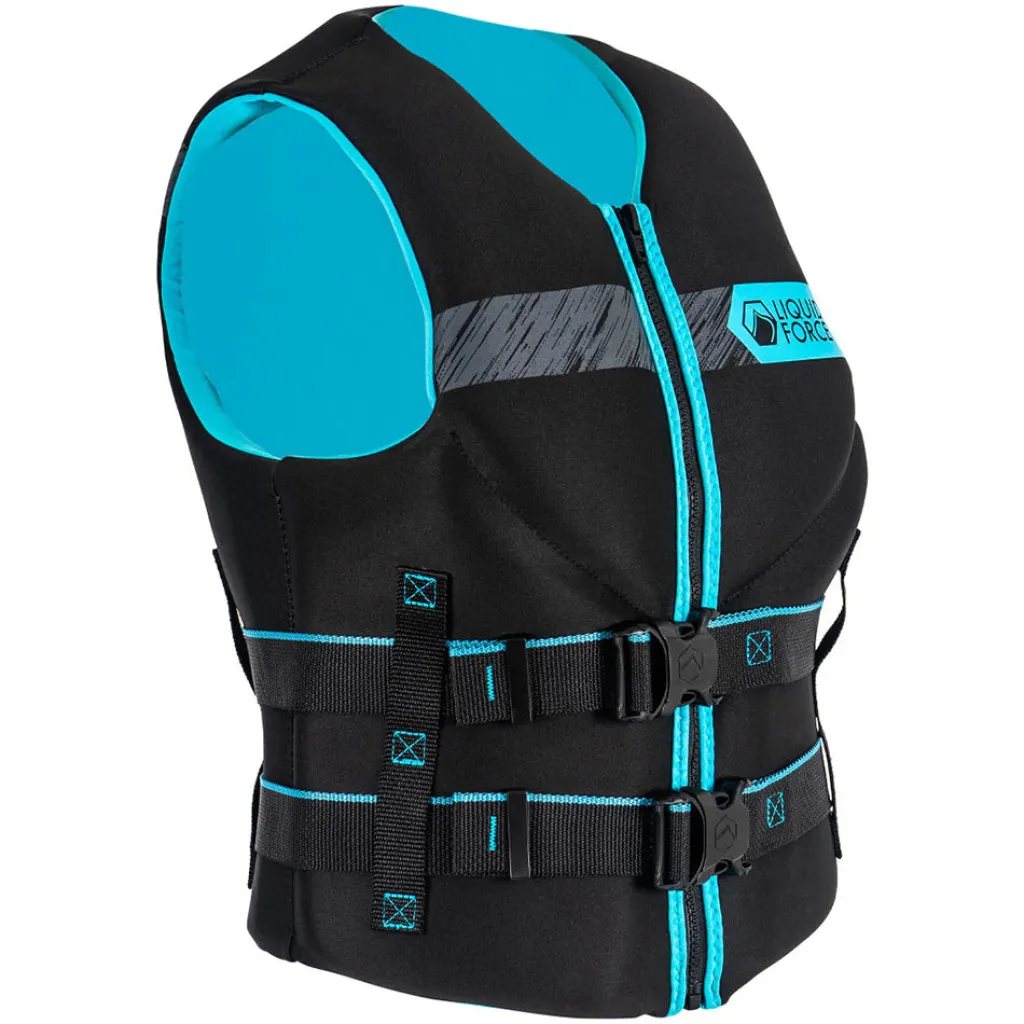 Woen' Hinge Caic CGA - Back/Aqua<Liquid Force Clearance