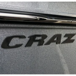 CRAZ Black Chrome, Transom Decal (116055)<Moomba Best