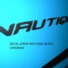 DECAL - LARGE BLACK CHROMAX - 140089<Nautique New
