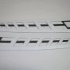 DECAL TRANSOM VENT CHROMAX WHITE CHROME 4.3 X 23.32 - 170288<Nautique New