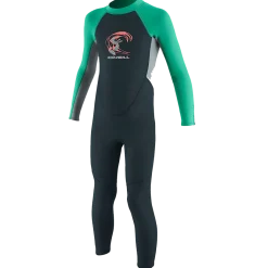 Toddler Reactor II mm Back Zip Full Wetsuit - Slate/Coolgrey/Seaglass<O'Neill Online