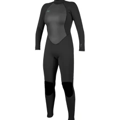 Women's Reactor-2 3/2mm Back Zip Full Wetsuit<O'Neill Clearance
