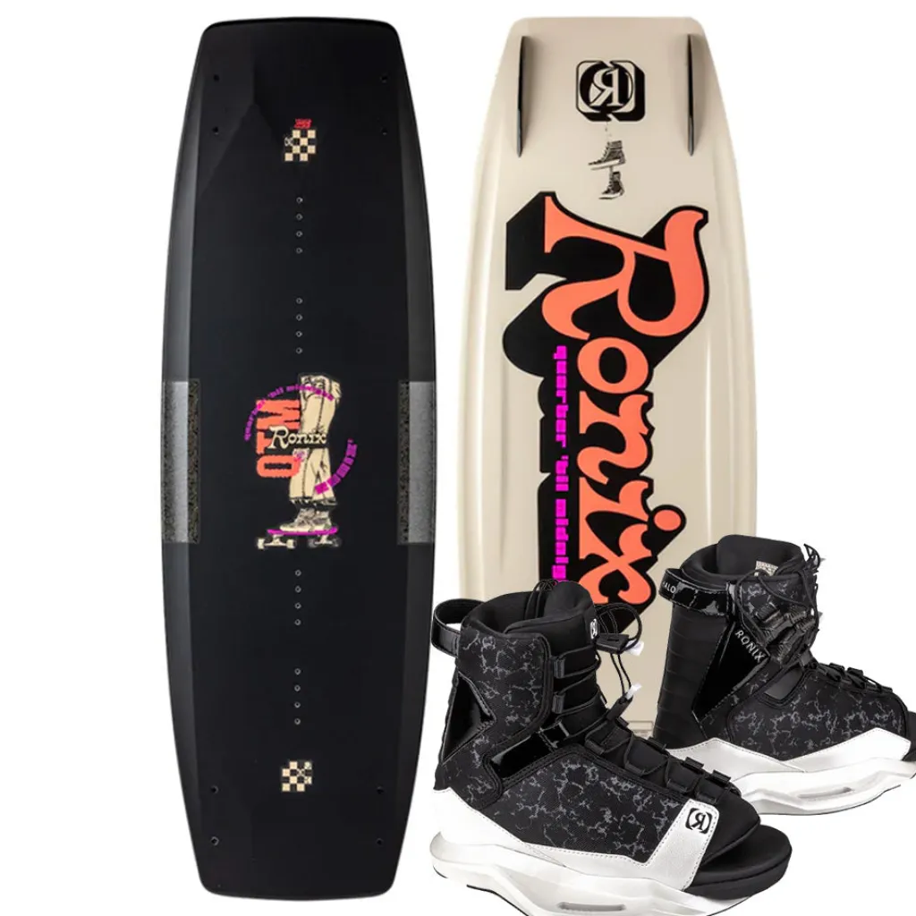 2025 Quarter 'Til Midnight Wakeboard | Halo Boots<Ronix