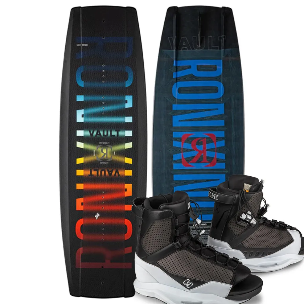 Vault Wakeboard | District Bindings 2026<Ronix Best