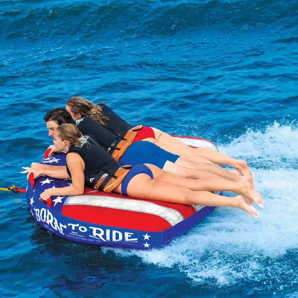 Born to Ride 3 Person Tube<WOW Clearance